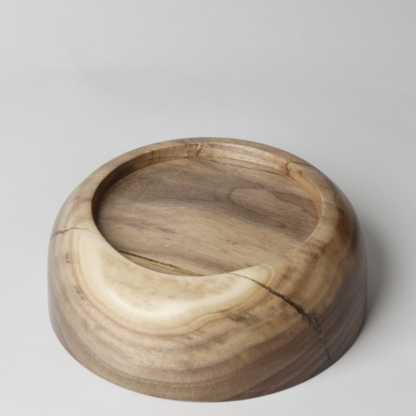 Walnut Bowl with Unique Live Edge – 5.5" Wide x 2" Deep